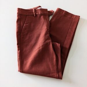 Size 2 Loft Burnt Orange Work Pants